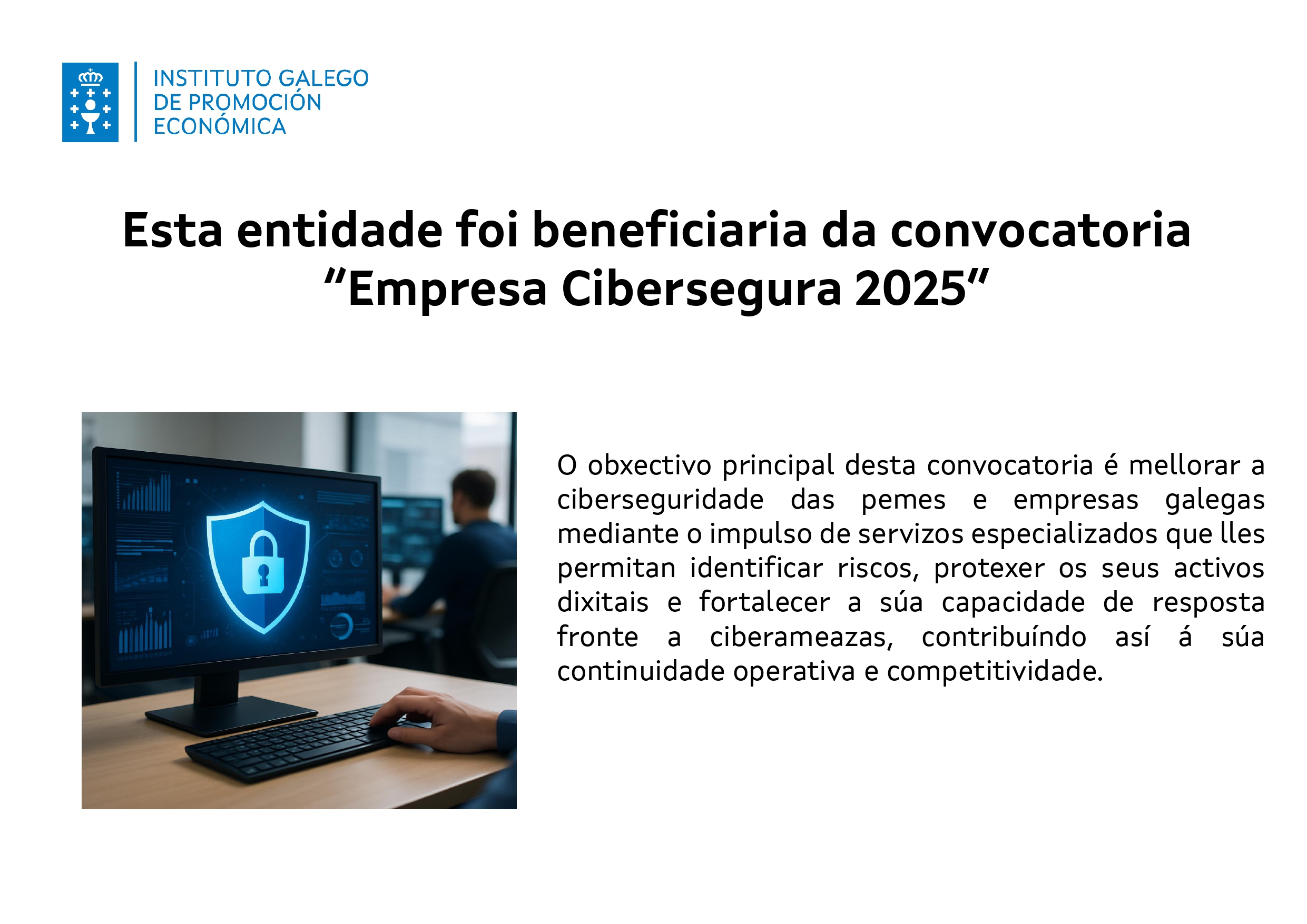 CCS Abogados, empresa beneficiaria de la comvocatoria Empresa Cibersegura 2025